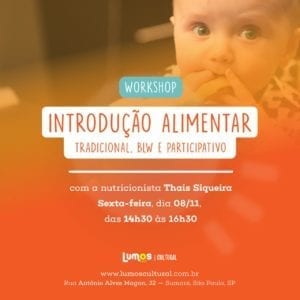 Workshop de Introdução Alimentar