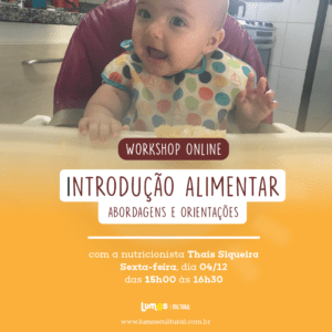 Workshop de Introdução Alimentar Online