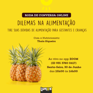 Roda de Conversa - Dilemas na Alimentação