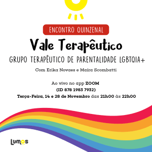 Vale Terapêutico: Grupo de Parentalidade LGBTQIA+