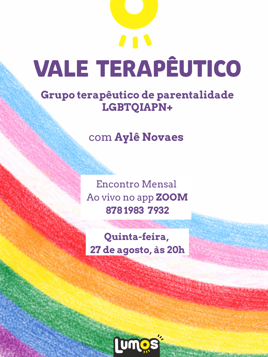 Vale Terapêutico: Grupo de Parentalidade LGBTQIAPN+