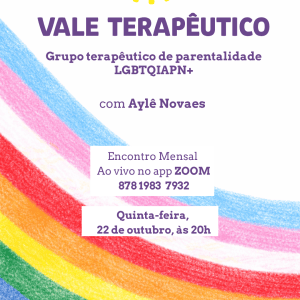 Vale Terapêutico: Grupo de Parentalidade LGBTQIAPN+